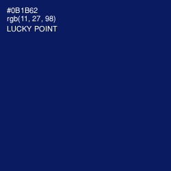 #0B1B62 - Lucky Point Color Image